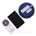 Customized tactile membrane switch keypad with metal dome